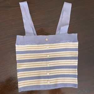 Striped Sweater Tank